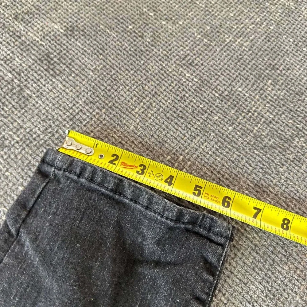 True Religion Geno Relaxed Slim Jeans Women 16 Black Charcoal Streetwear Denim - Picture 9 of 13